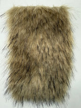 Snow Coyote Faux Fur
