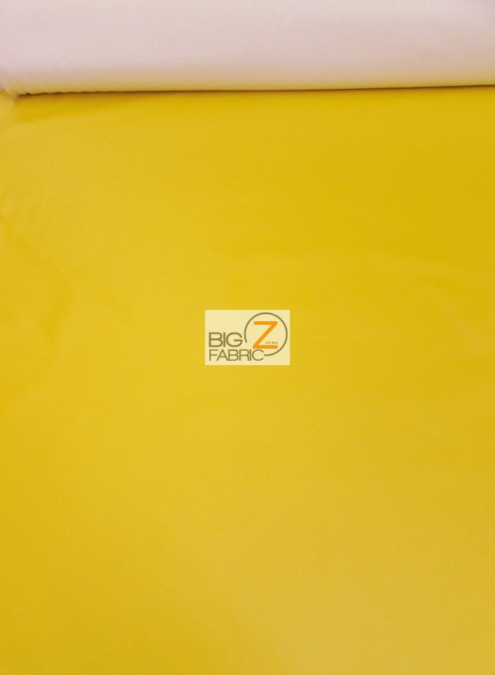 Yellow Marine Vinyl Fabric / Sold By The Yard (Second Quality Goods) - 0