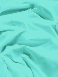 Poly Cotton Solid Fabric 58"/60" Width / Aqua / Sold By The Yard