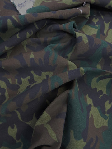 Osnaburg US ARMY Camo Green Fabric (Army 4) - 0