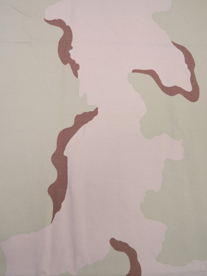 Camo US Army Twill Fabric Desert Storm (Army 5)