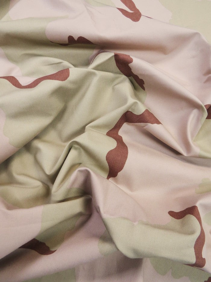 Camo US Army Twill Fabric Desert Storm (Army 5)