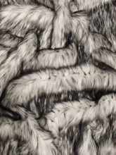 Arctic Alaskan Husky Long Pile Faux Fur Fabric / Sold By The Yard