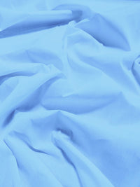 Poly Cotton Solid Fabric / Baby Blue / 100 Yard Bolt