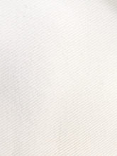 White 10OZ 100% Cotton Bull Denim Fabric