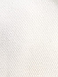 White 10OZ 100% Cotton Bull Denim Fabric