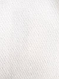 White 10OZ 100% Cotton Brushed Denim Fabric