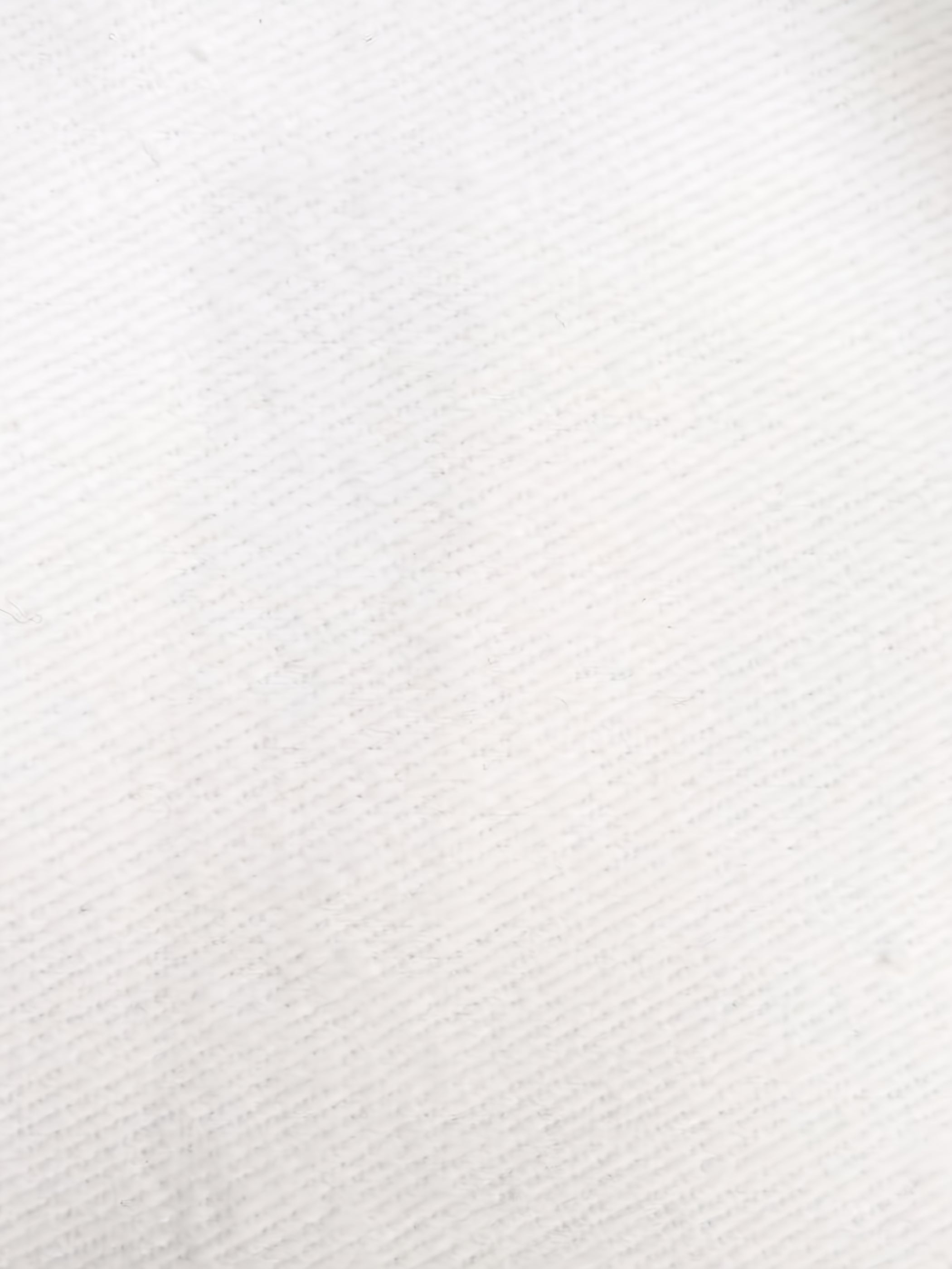 White 10OZ 100% Cotton Brushed Denim Fabric