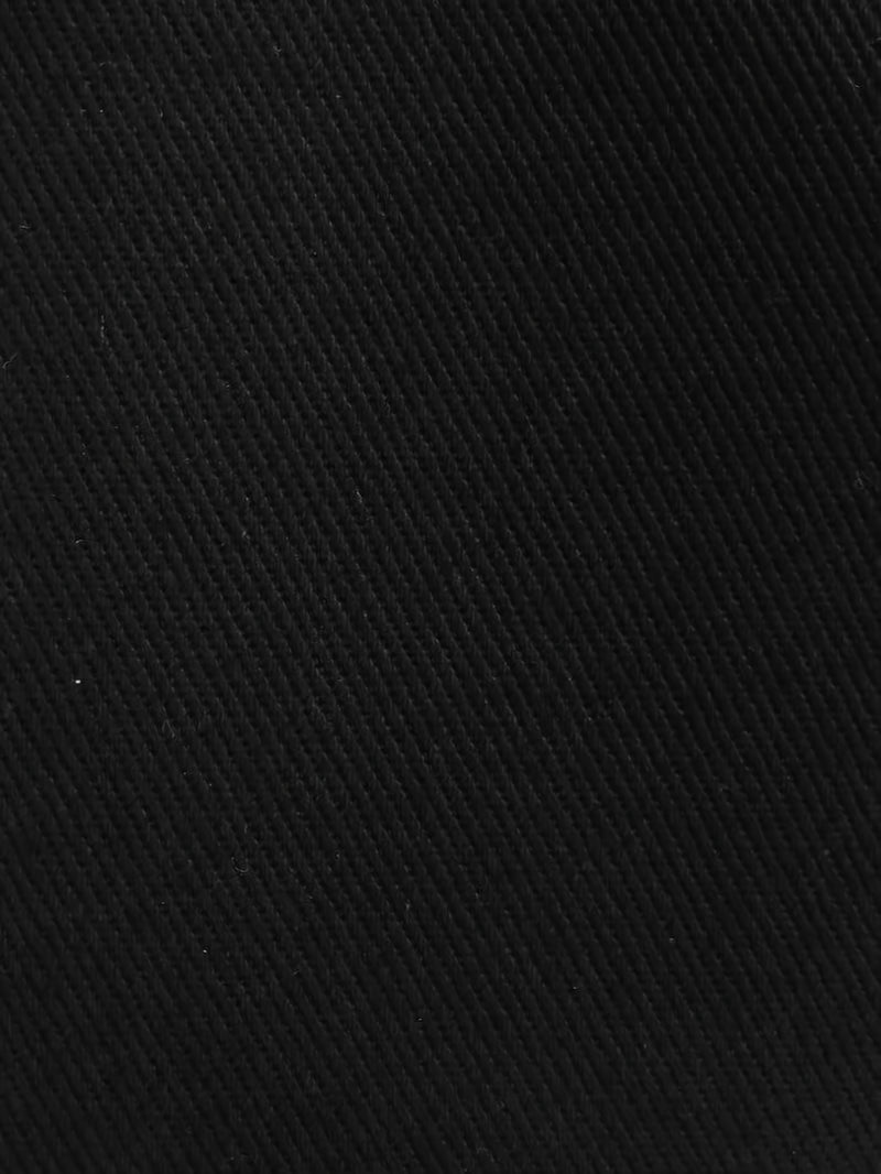 Black 11OZ 100%  Cotton Bull Denim Fabric