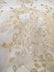 Bouquet 3D Floral Sequins Mesh Fabric - Gold
