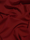 Poly Cotton Solid Fabric / Burgundy / 100 Yard Bolt-1
