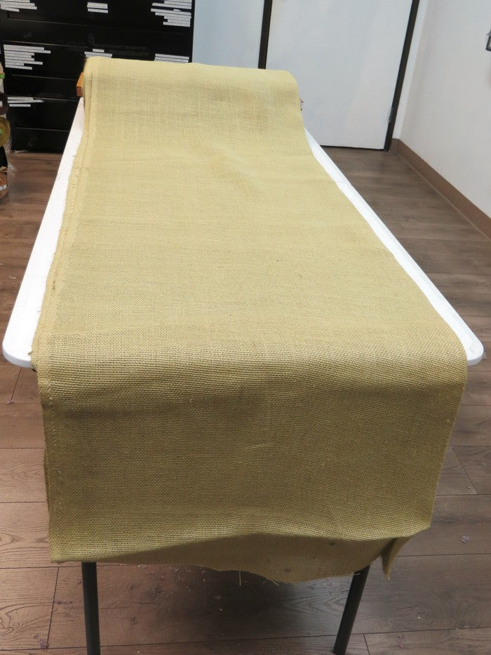 Dyed Burlap 100% Jute Hessian Fabric (Joanns Deadstock)