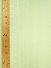 Eyelit Floral Stripe Embroidery Lace - Ivory