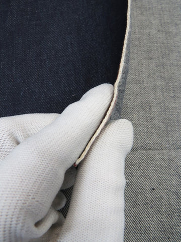 INDIGO USA SELVEDGE DENIM - RED TICKER 11OZ - 0