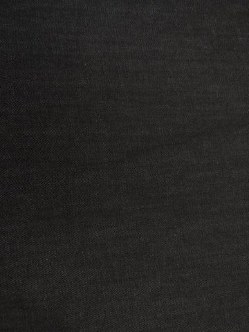 CHARCOAL/BLACK USA SELVEDGE DENIM - WHITE TICKER 12OZ