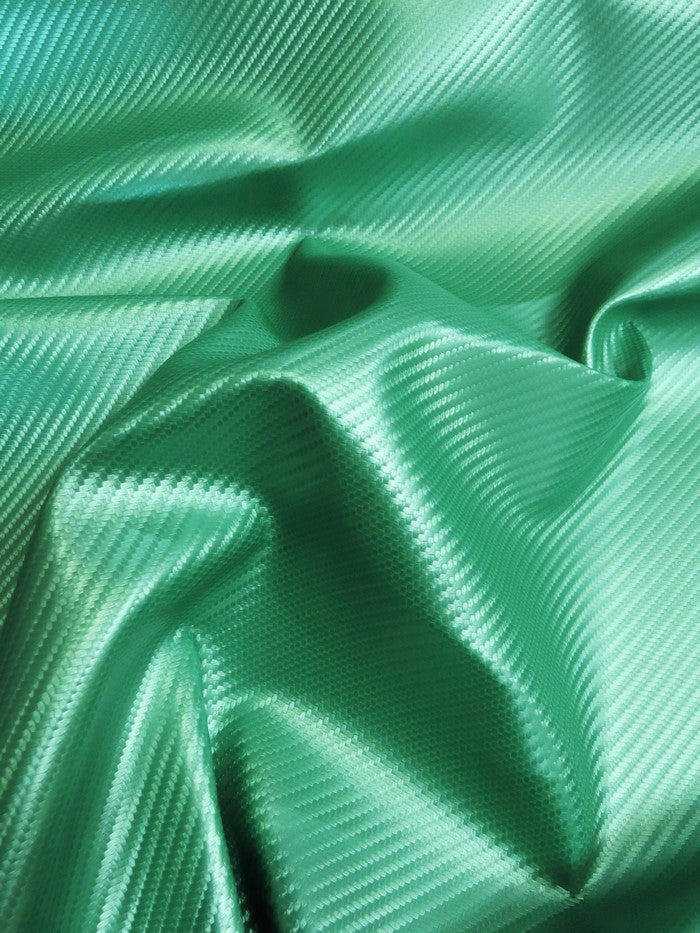 Aqua Carbon Fiber Marine Vinyl Fabric