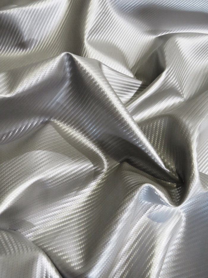 Silver Carbon Fiber Marine Vinyl Fabric