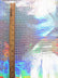Crocodile Holographic Embossed PVC Vinyl Fabric / Red / 15 Yard Roll