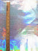 Crocodile Holographic Embossed PVC Vinyl Fabric / Silver / 15 Yard Roll