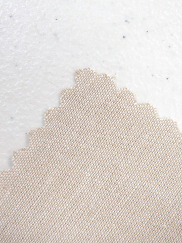 Latte 100% Cotton Chambray Fabric - 0