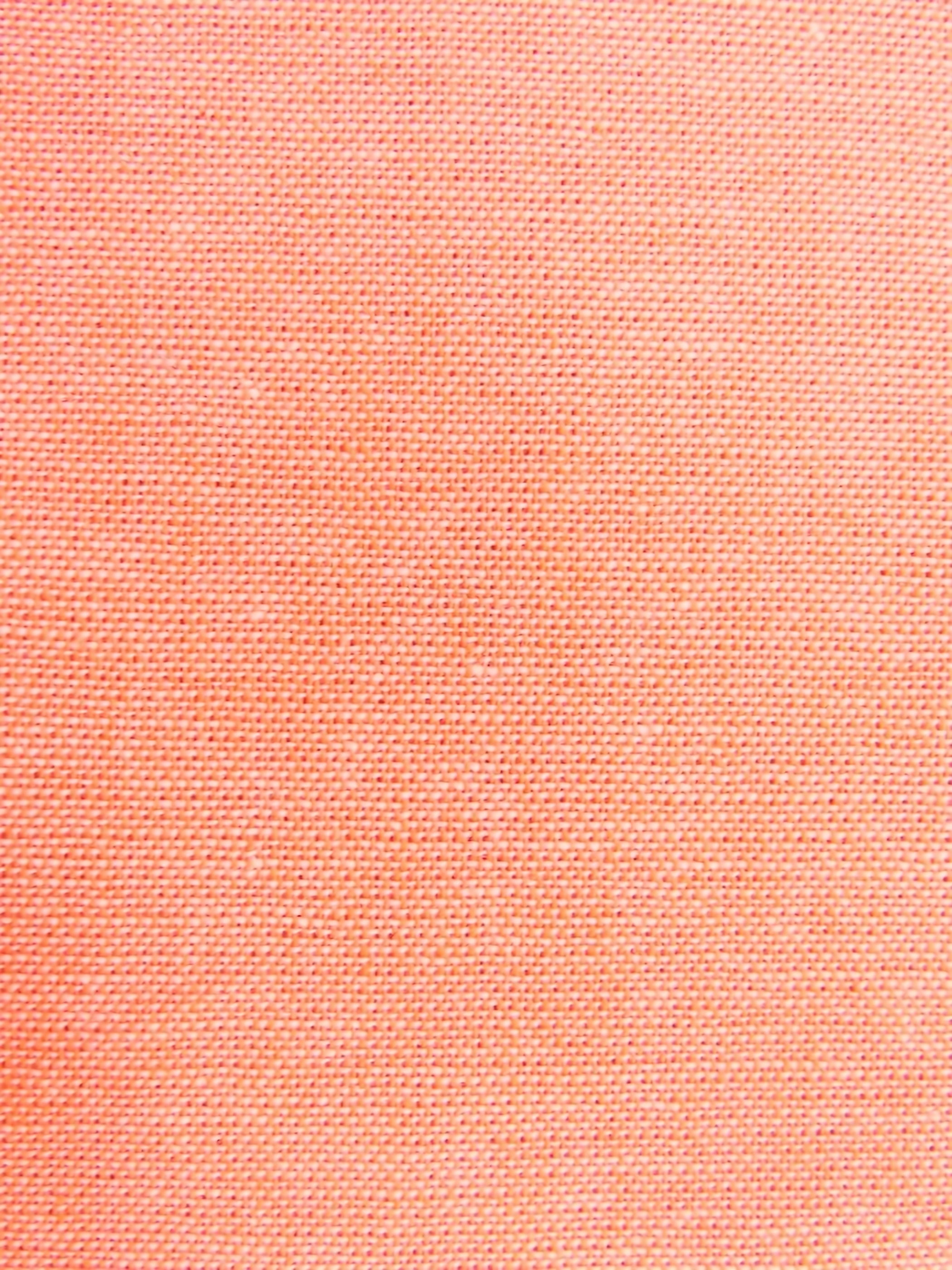 Peach 100% Cotton Chambray Fabric