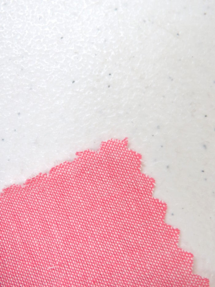 Strawberry 100% Cotton Chambray Fabric - 0