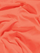 Poly Cotton Solid Fabric / Coral / 30 Yard Bolt-1
