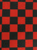 Poly Cotton Printed Fabric Square Checkered / Sold By The Yard