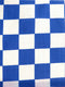 Poly Cotton Printed Fabric Square Checkered / Sold By The Yard