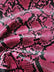 Calico Python Snake Vinyl Fabric / 30 Yard Bolt