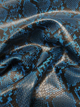 Calico Python Snake Vinyl Fabric / 30 Yard Bolt