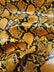 Calico Python Snake Vinyl Fabric / 30 Yard Bolt