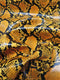Calico Python Snake Vinyl Fabric / 30 Yard Bolt