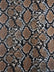 Valley Brown / Calico Python Snake Vinyl Fabric