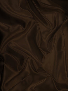 Solid Crepe Back Satin Fabric / Chocolate / Sold By The Yard