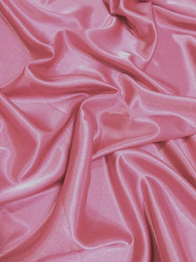 Solid Crepe Back Satin Fabric / Dusty Rose / Sold By The Yard