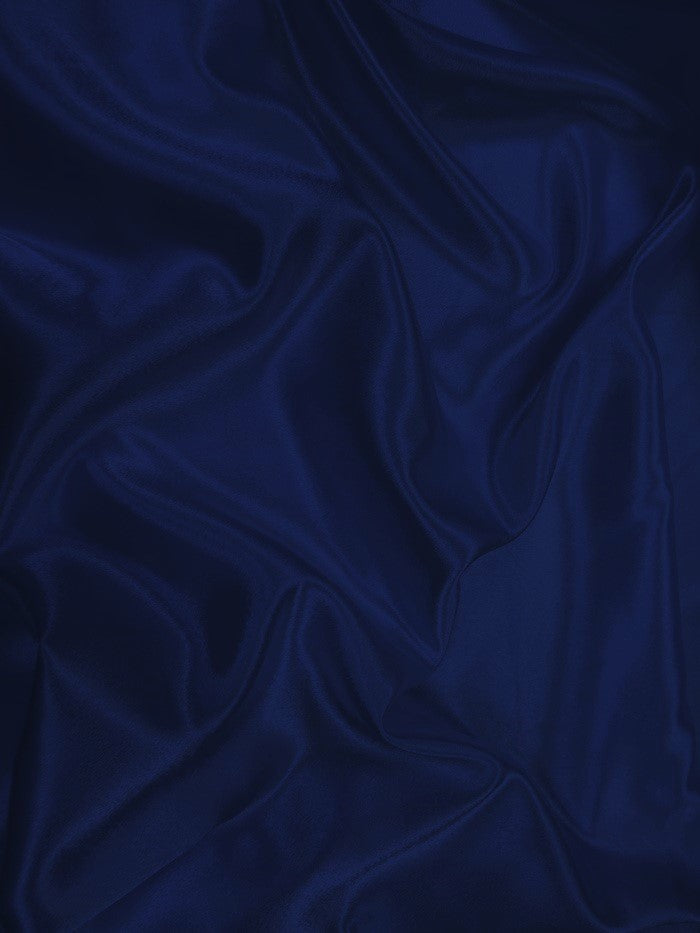 Solid Crepe Back Satin Fabric / Navy Blue / Sold By The Yard