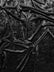 Crushed Stretch Velvet Costume Fabric / Black / Sold By The Yard