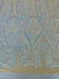 BIG DAMASK SEQUIN ON STRETCH MESH FABRIC (By The Yard)