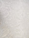Luxury Damask Sequins Mesh Fabric - White