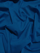 Poly Cotton Solid Fabric / Dark Royal Blue / 30 Yard Bolt-1