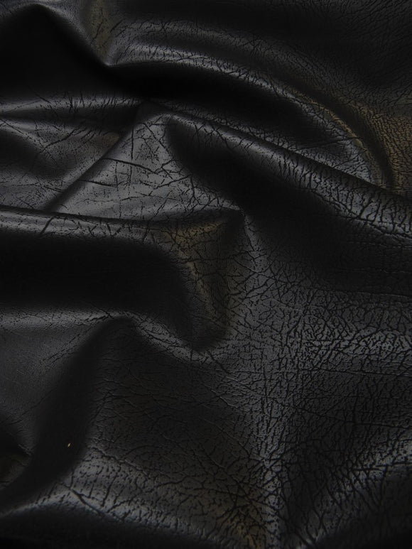 Black Distressed Velvet Flocking Vinyl / 30 Yard Roll