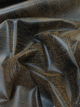 Espresso Distressed Velvet Flocking Vinyl / 30 Yard Roll
