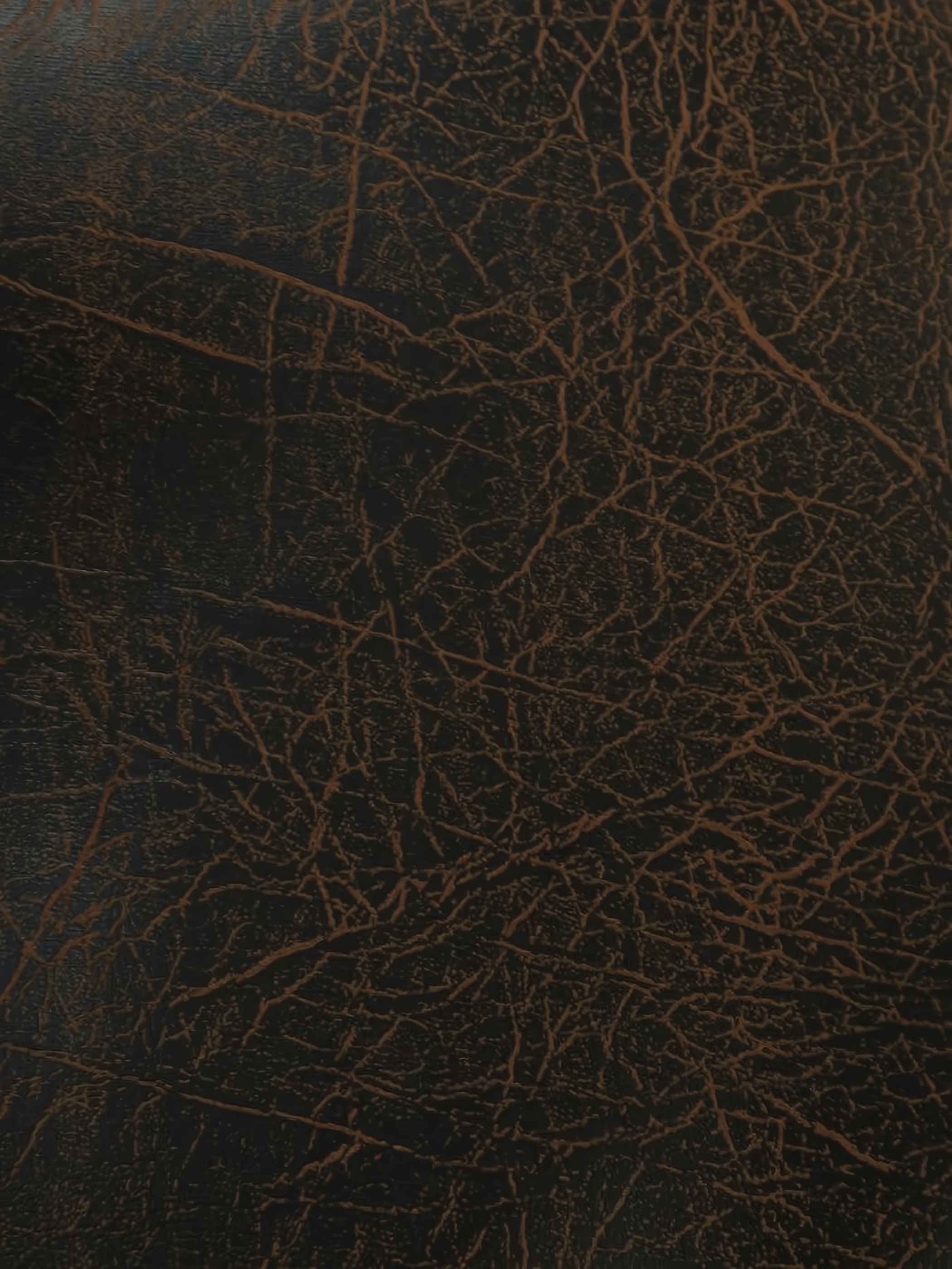 Espresso Distressed Velvet Flocking Vinyl / 30 Yard Roll