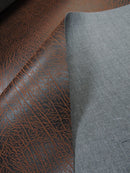 Espresso Distressed Velvet Flocking Vinyl / 30 Yard Roll-4