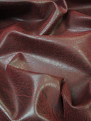 Fire Brick Distressed Velvet Flocking Vinyl / 30 Yard Roll-3