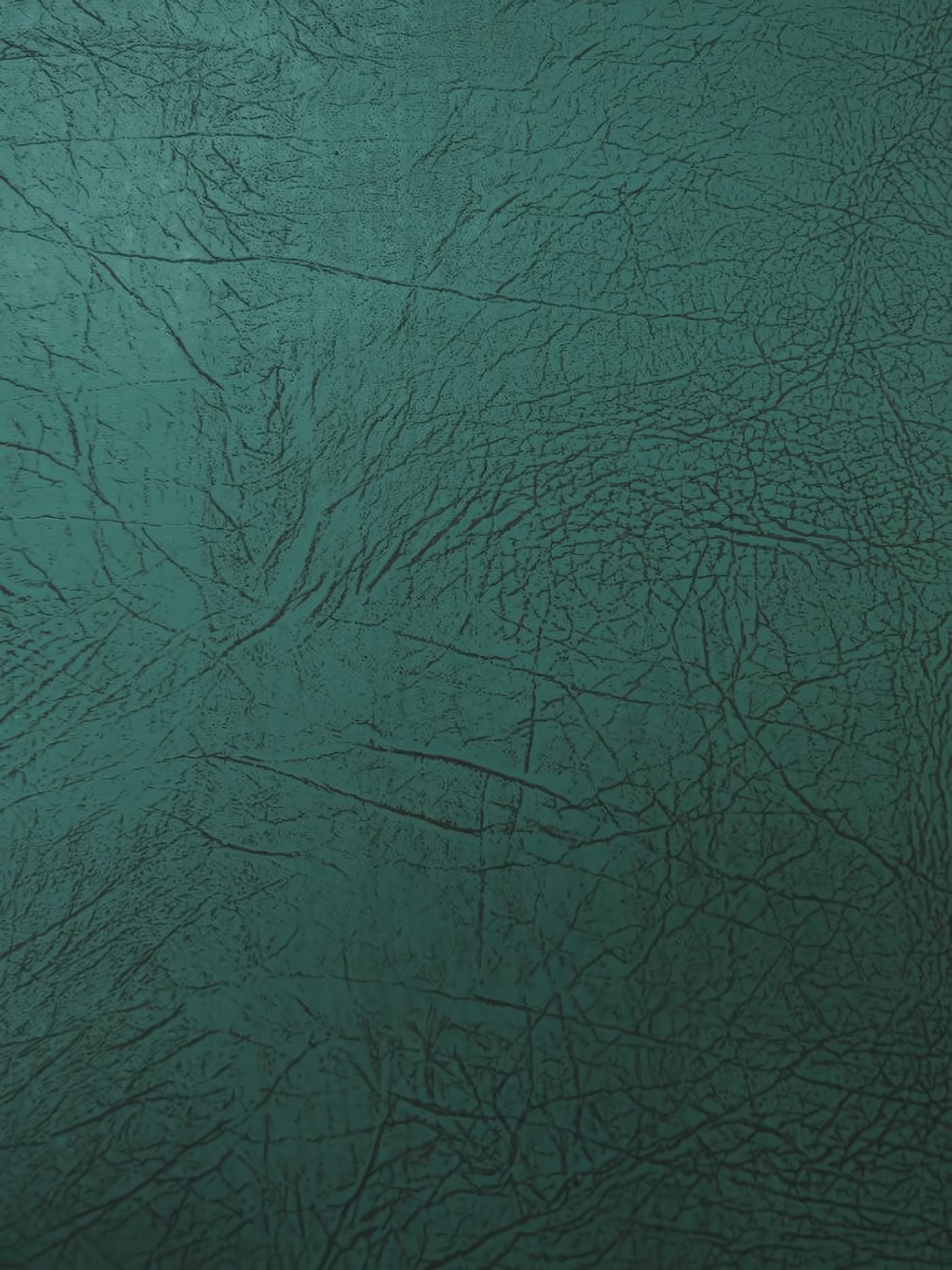 Teal Distressed Velvet Flocking Vinyl / Sold by the Yard