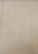 Creme Distressed Velvet Flocking Vinyl Fabric / 30 Yard Roll-1