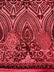 Geometric Diamond Sequin  Stretch Mesh Fabric / Sold by the Yard