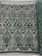 Geometric Diamond Sequin  Stretch Mesh Fabric / Sold by the Yard
